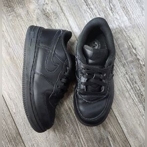 Nike Toddler Black Force 1s Sneakers